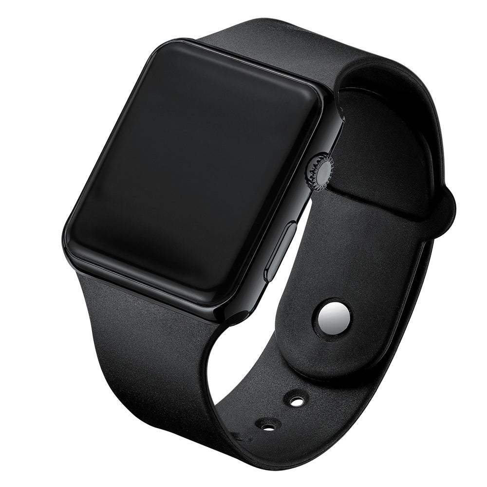Reloj digital LED cuadrado galvanizado