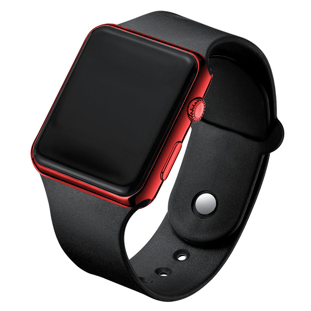 Reloj digital LED cuadrado galvanizado