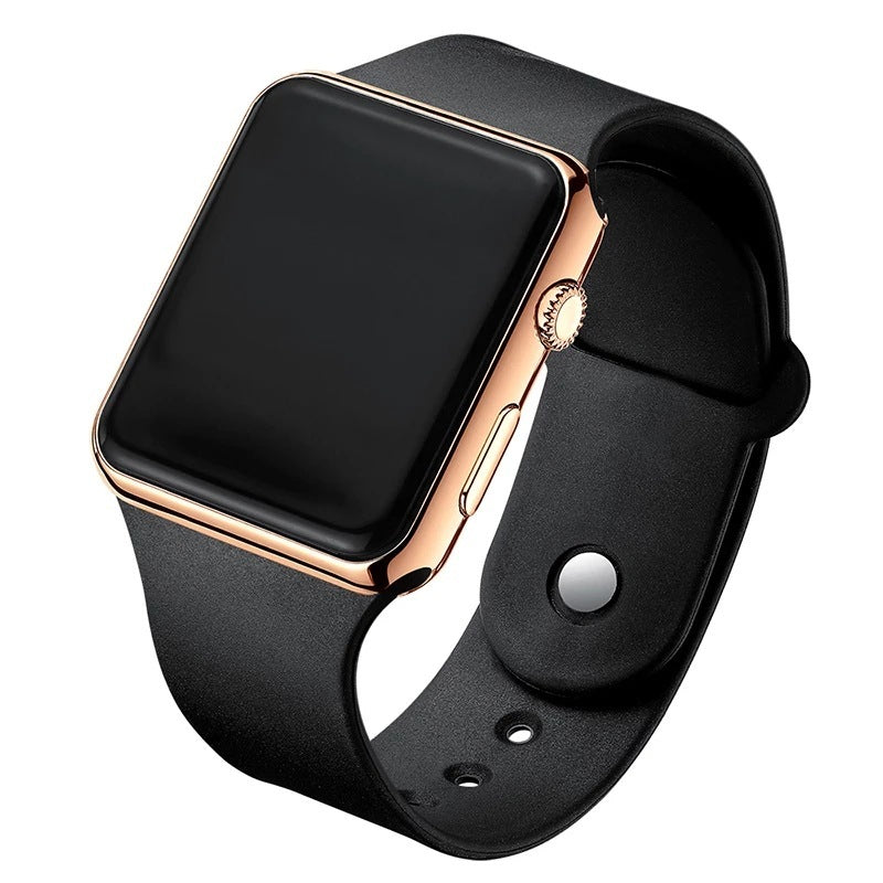 Reloj digital LED cuadrado galvanizado