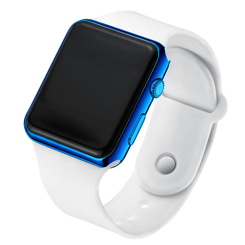 Reloj digital LED cuadrado galvanizado