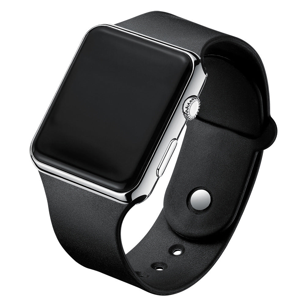 Reloj digital LED cuadrado galvanizado