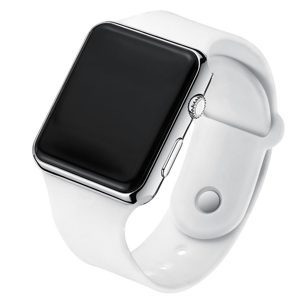 Reloj digital LED cuadrado galvanizado