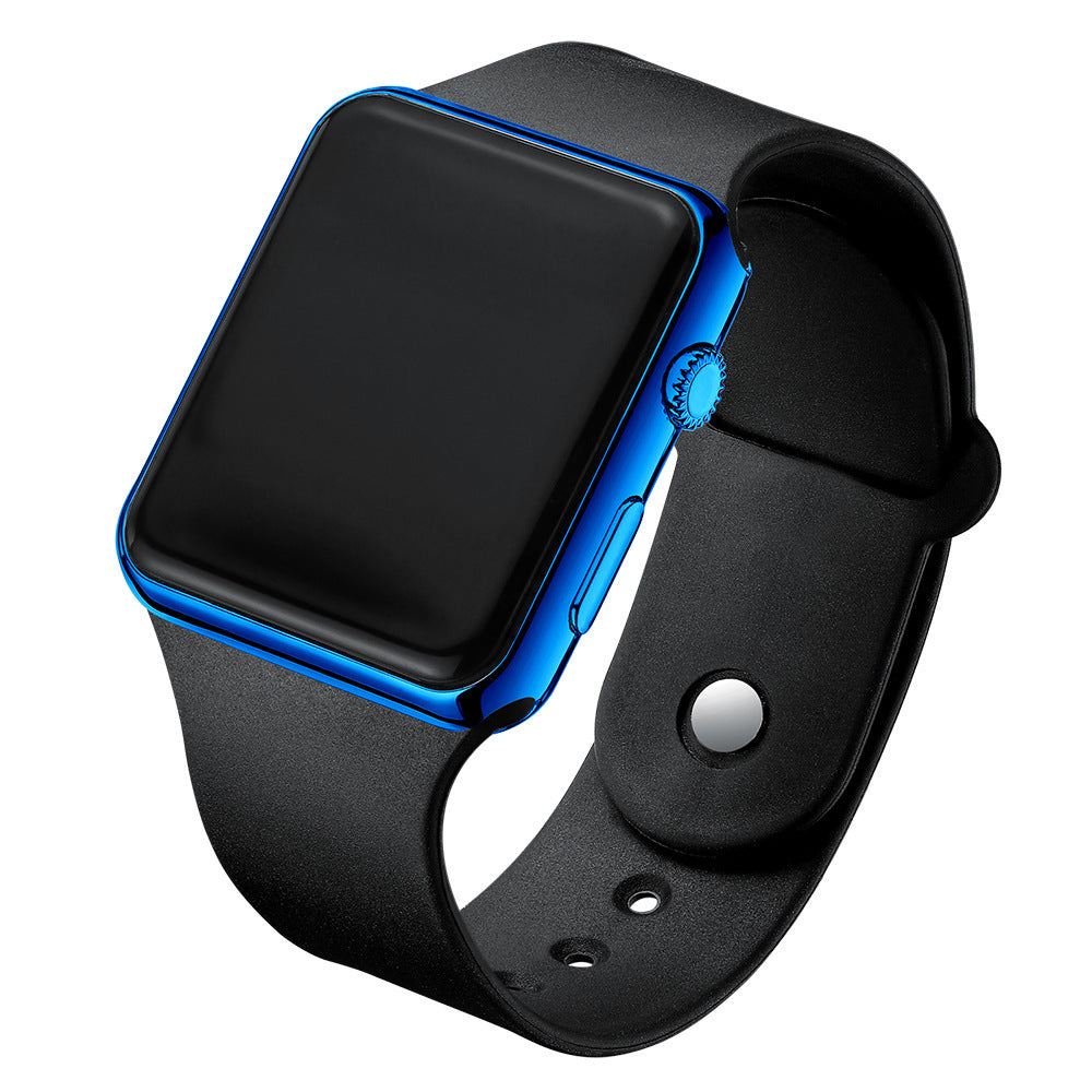 Reloj digital LED cuadrado galvanizado