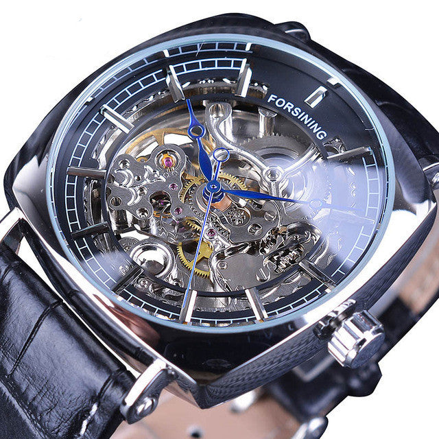 Men's fashion hollow waterproof automatic mechanical watch