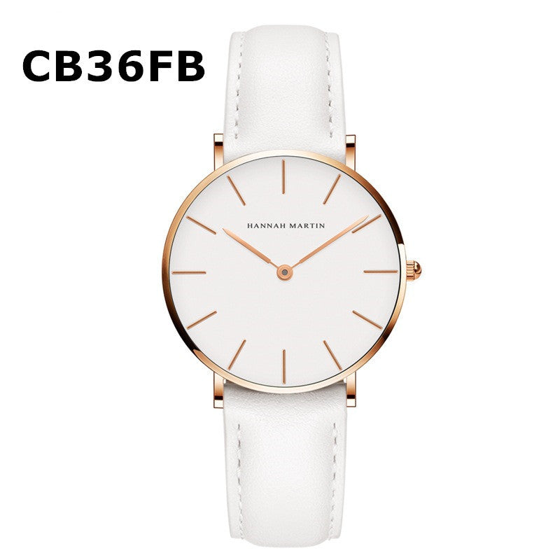 Relojes de mujer con movimiento japonés, correa de malla de acero, reloj resistente al agua