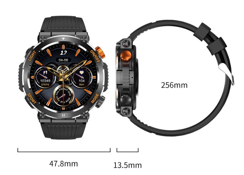 Reloj inteligente con llamadas Bluetooth de moda