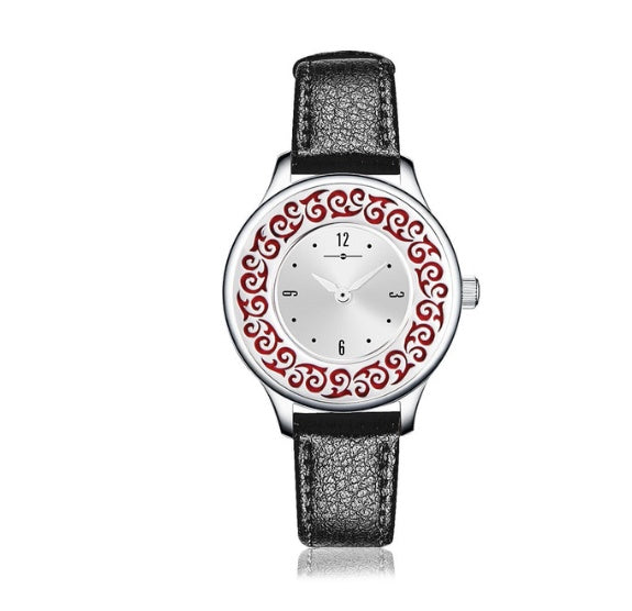 Stainless steel aromatherapy watch