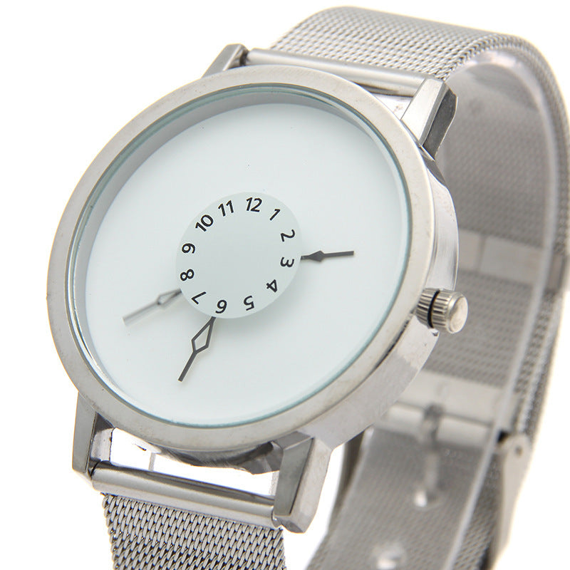 Reloj de estudiante de moda coreana para hombres y mujeres