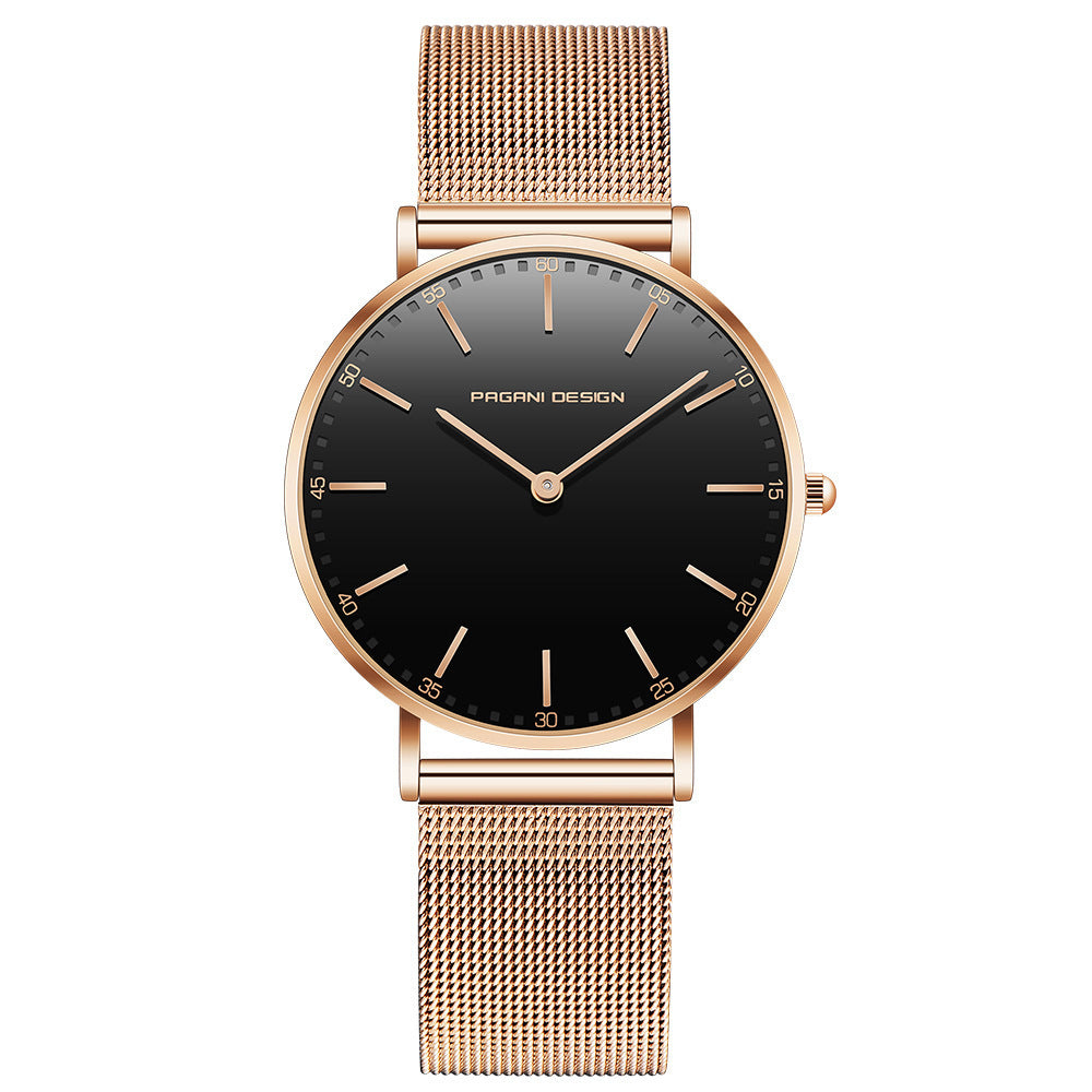 PAGANI DESIGN Mesh Band Quartz Watch