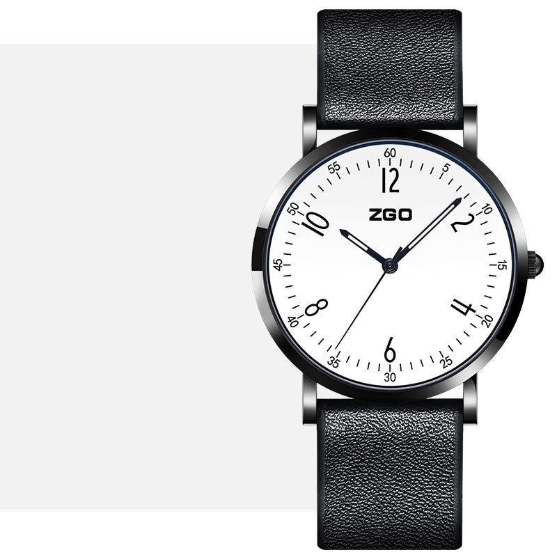 Junior high school waterproof mechanical quartz watch
