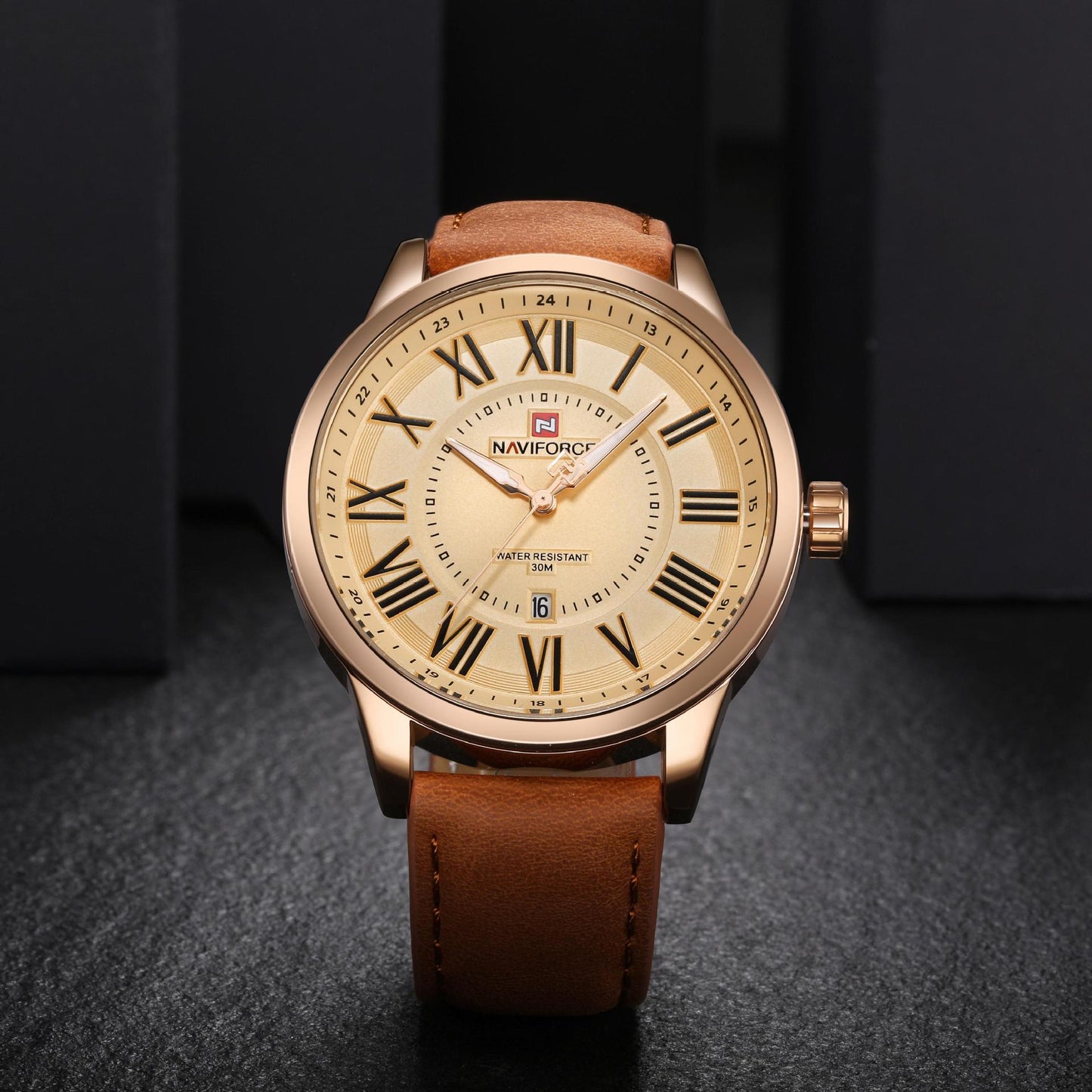 Waterproof Belt Watch Roman Calendar