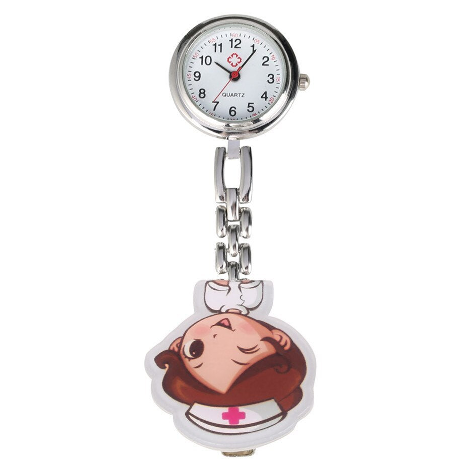 Reloj de bolsillo Reloj de enfermera Reloj de atención médica Reloj de bolsillo para mujer