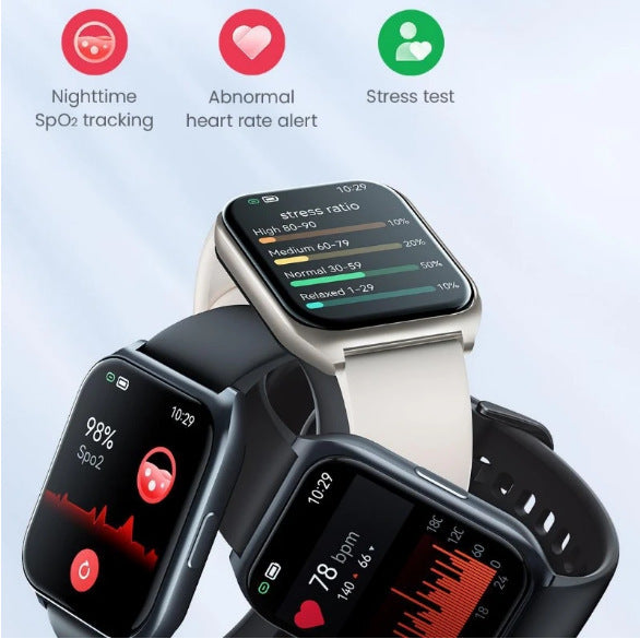 Reloj inteligente deportivo con Bluetooth, control del ritmo cardíaco y del sueño