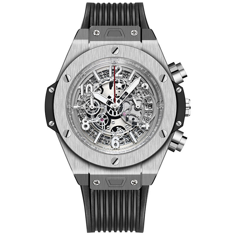 Men's Watch Sports Silicone Fashion Calendar Quartz Watch