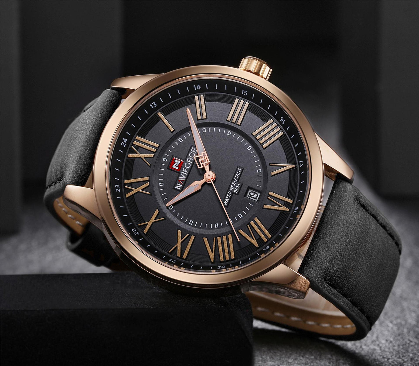 Waterproof Belt Watch Roman Calendar