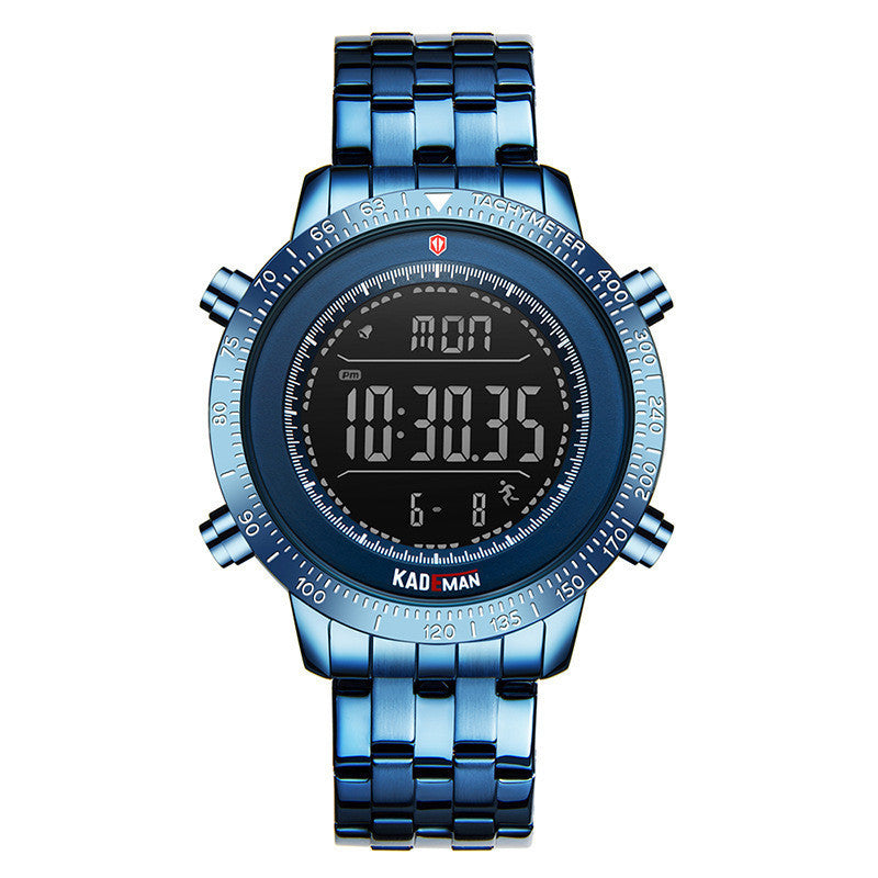 Multifunctional luminous waterproof sports watch