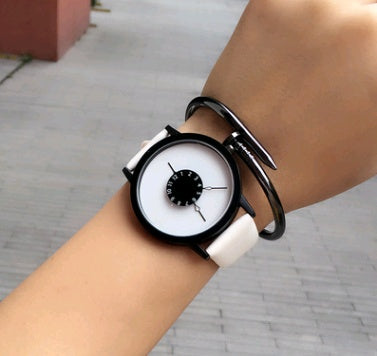 Reloj de estudiante de moda, modelos femeninos, tendencia salvaje, relojes de pareja para hombres y mujeres