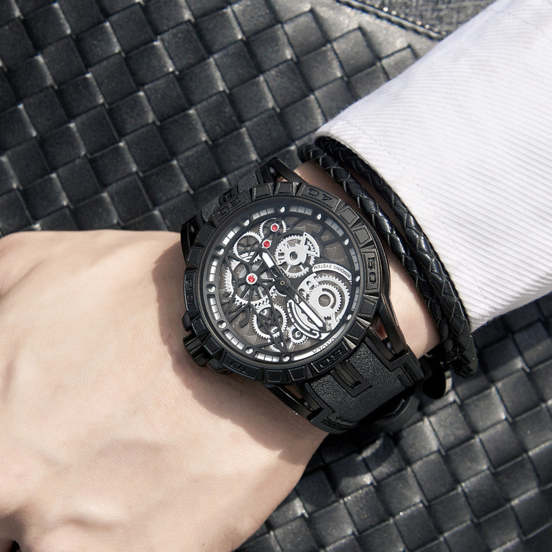 Belt waterproof Japanese quartz watch