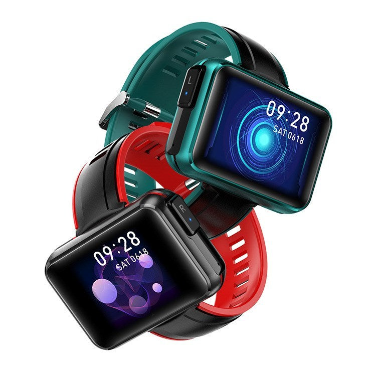 2 in 1 T91 スマートウォッチ ワイヤレス Bluetooth ヘッドセット