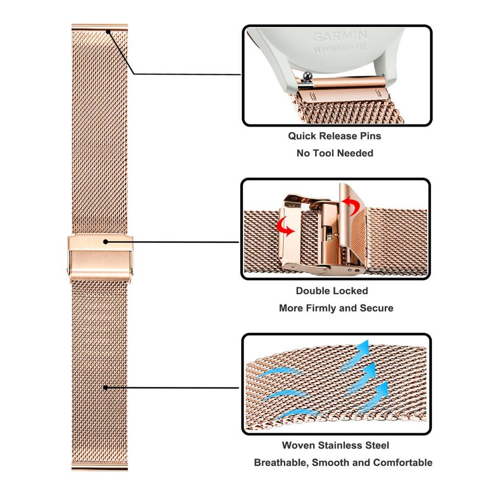 Milanese Magnetic Watch Strap
