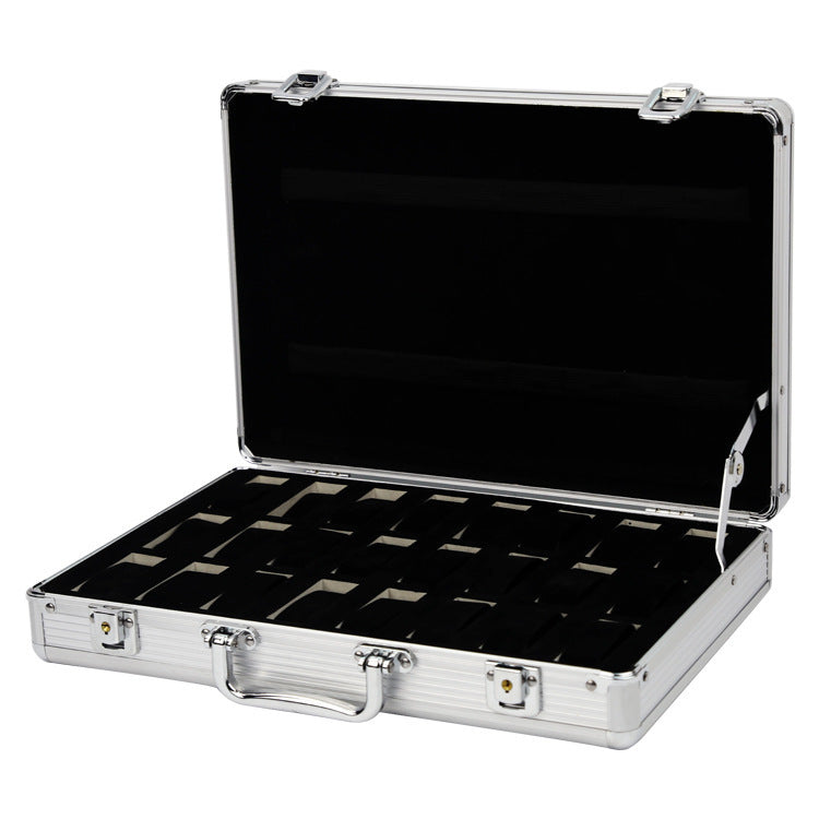 Caja de presentación de reloj portátil de 24 dígitos