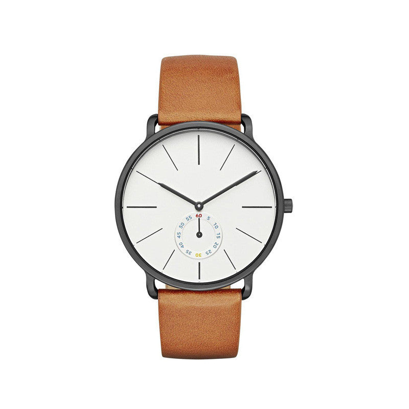 Simple And Elegant Men's Retro Casual Literary Watch