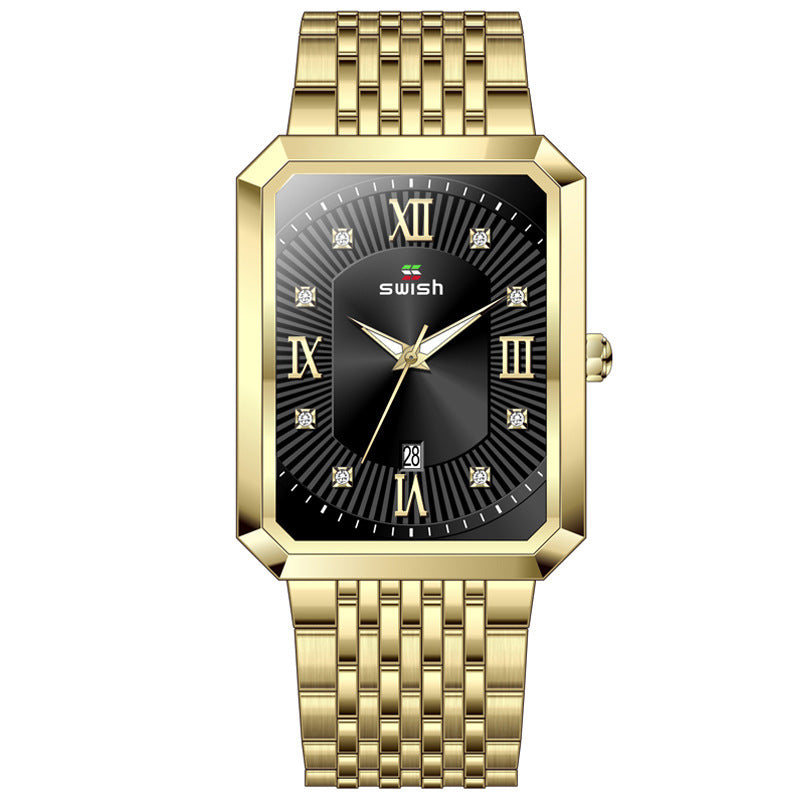 Rectangular men's Quartz Watch