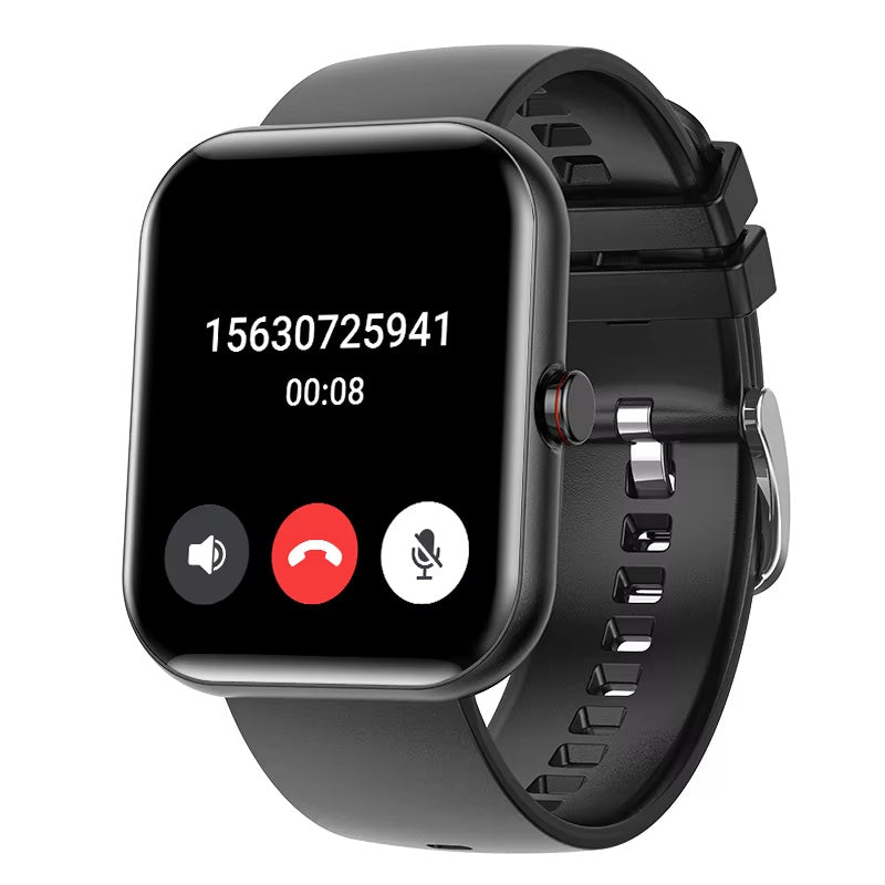 Reloj inteligente A221 con pantalla grande para hombre, reloj deportivo con llamadas Bluetooth, voz IA, rastreador de actividad física, reloj inteligente resistente al agua para mujer y hombre