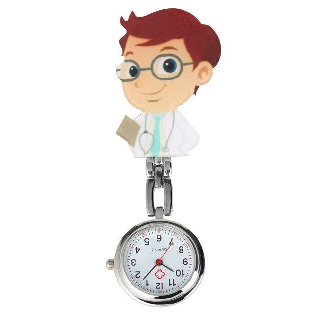 Reloj de bolsillo Reloj de enfermera Reloj de atención médica Reloj de bolsillo para mujer