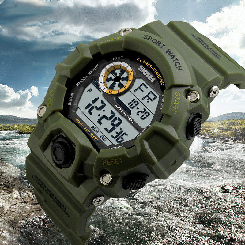 Reloj electrónico luminoso para hombre Time Beauty