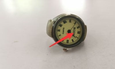 Reloj de anillo retro personalizado para pareja de hombres y mujeres