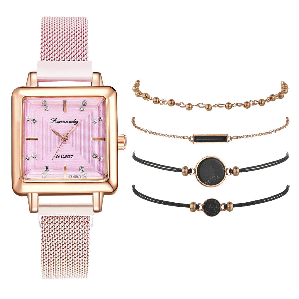 Conjunto de reloj para mujer