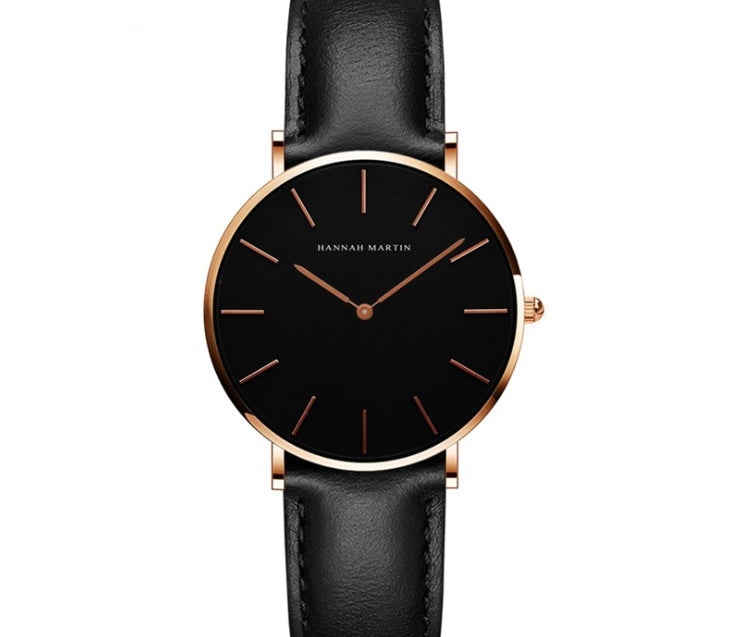 Reloj de pulsera creativo para estudiantes, ligero y fino, venta al por mayor