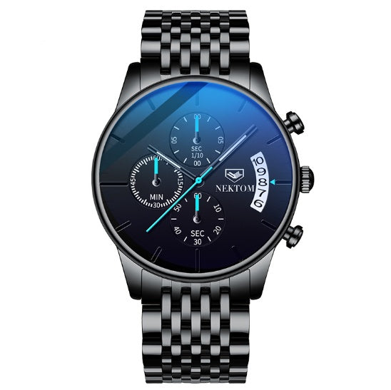 Reloj de cuarzo con mariposa NEKTOM