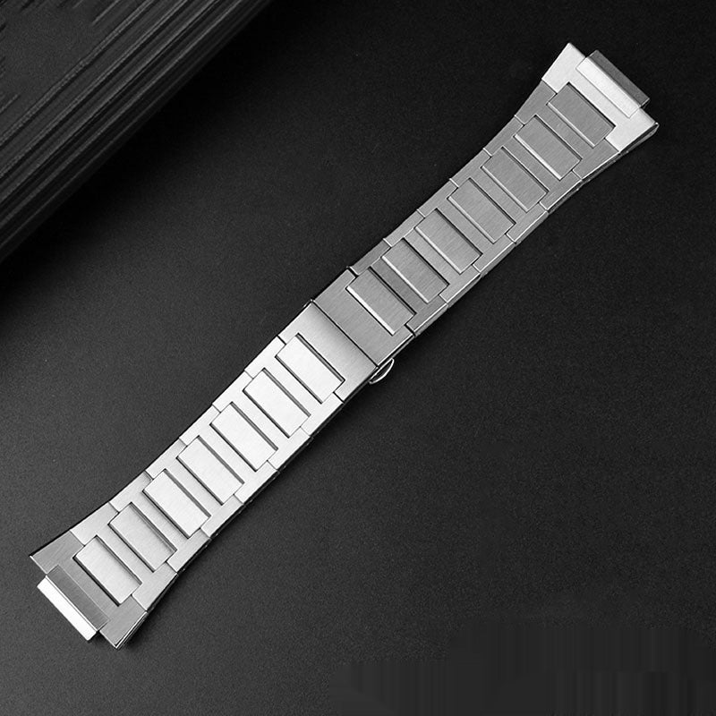 Correa de acero inoxidable adecuada para relojes Casilou, accesorios de correa de reloj de la serie Farm Oak