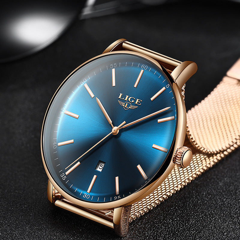 Couple universal waterproof quartz watch
