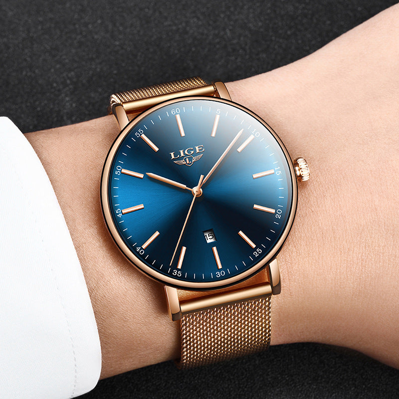 Couple universal waterproof quartz watch