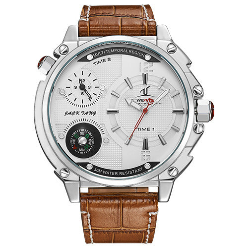 Men's waterproof quartz watch