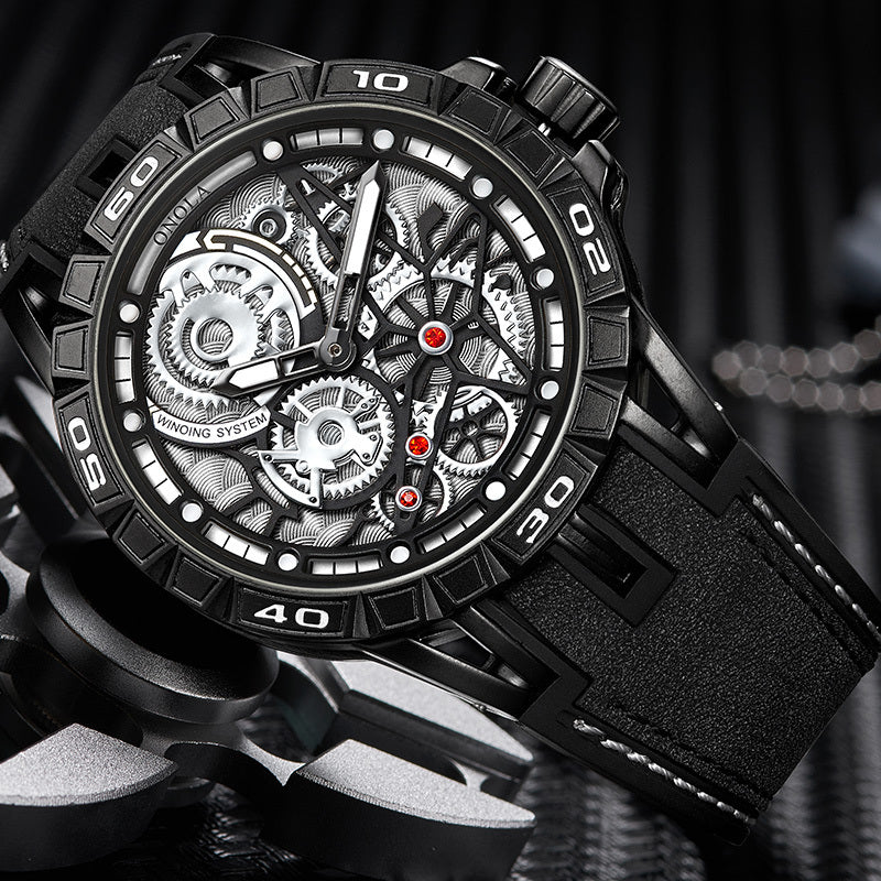 Belt waterproof Japanese quartz watch