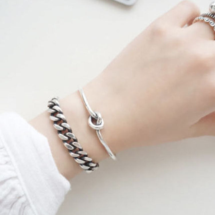 Simple Craft Single Knot Bangle Bracelet