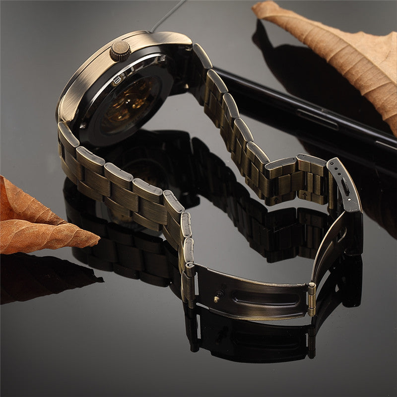 Hollow mechanical watch