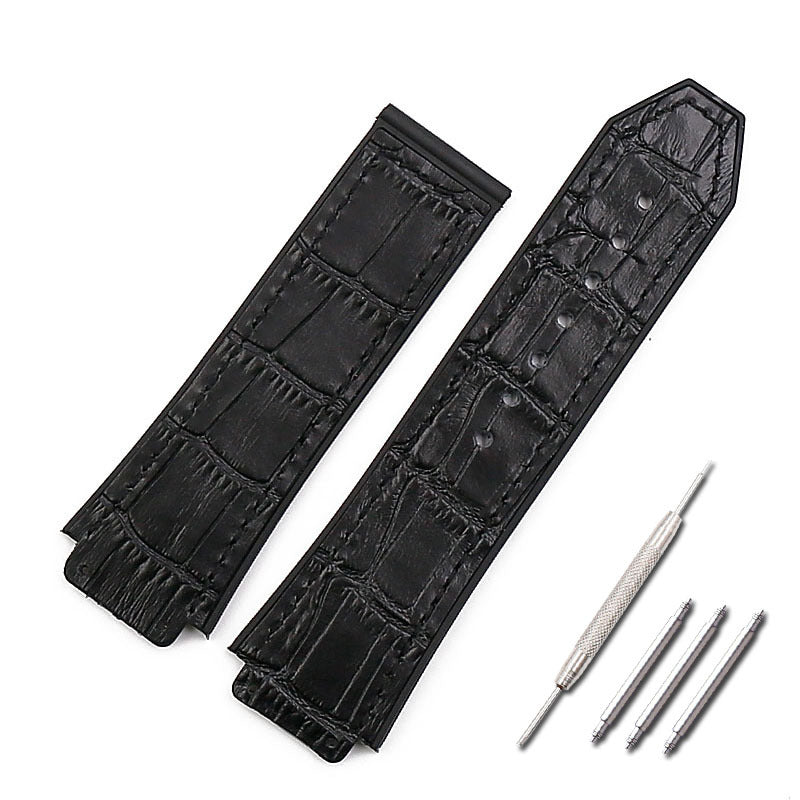 Men's Leather Matte Strap 25mmx19mm For Straps Accessories