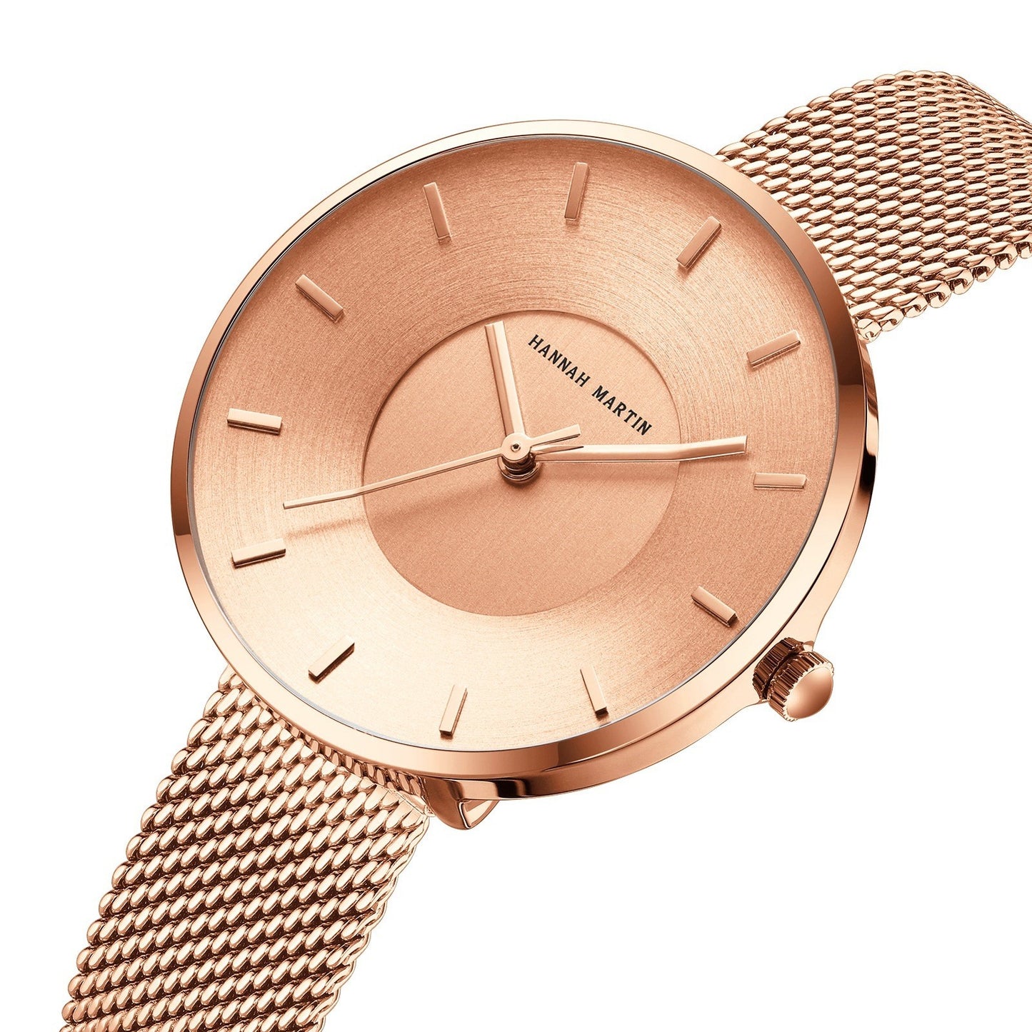 Basket-colored watch