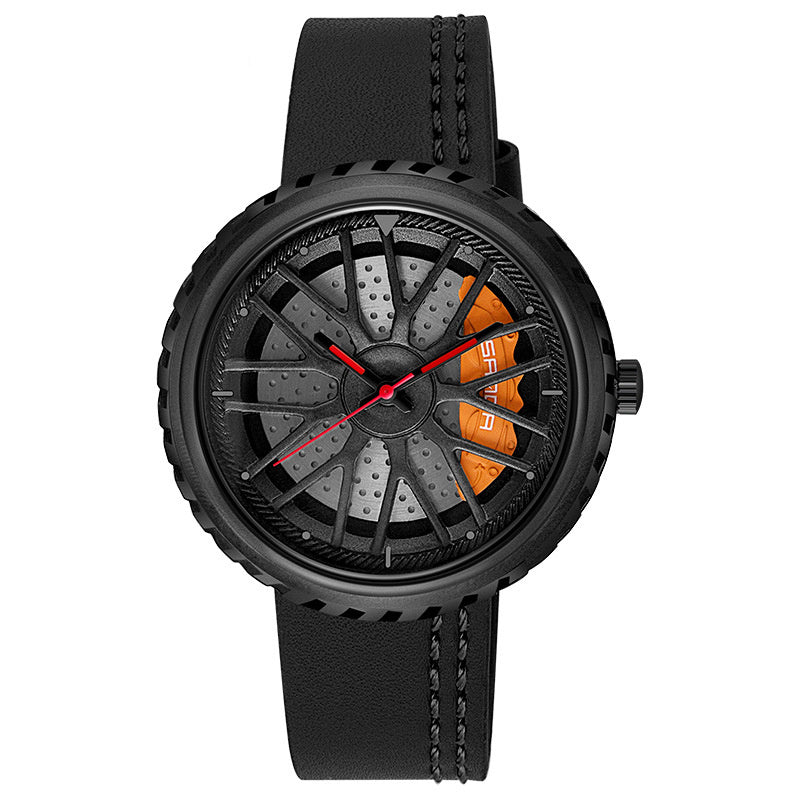 Waterproof quartz watch
