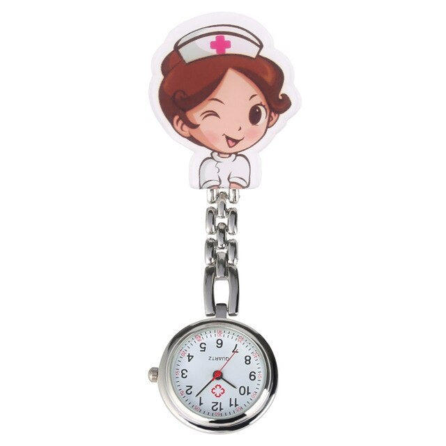 Reloj de bolsillo Reloj de enfermera Reloj de atención médica Reloj de bolsillo para mujer