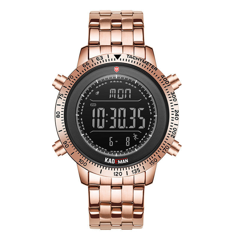 Multifunctional luminous waterproof sports watch
