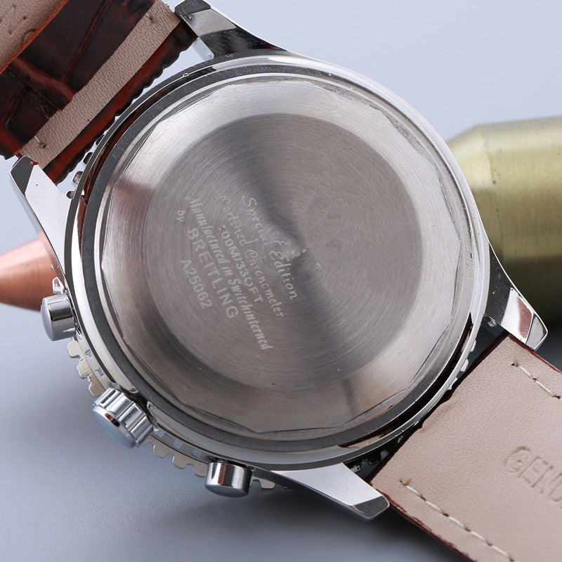 6-pin quartz watch with calendar