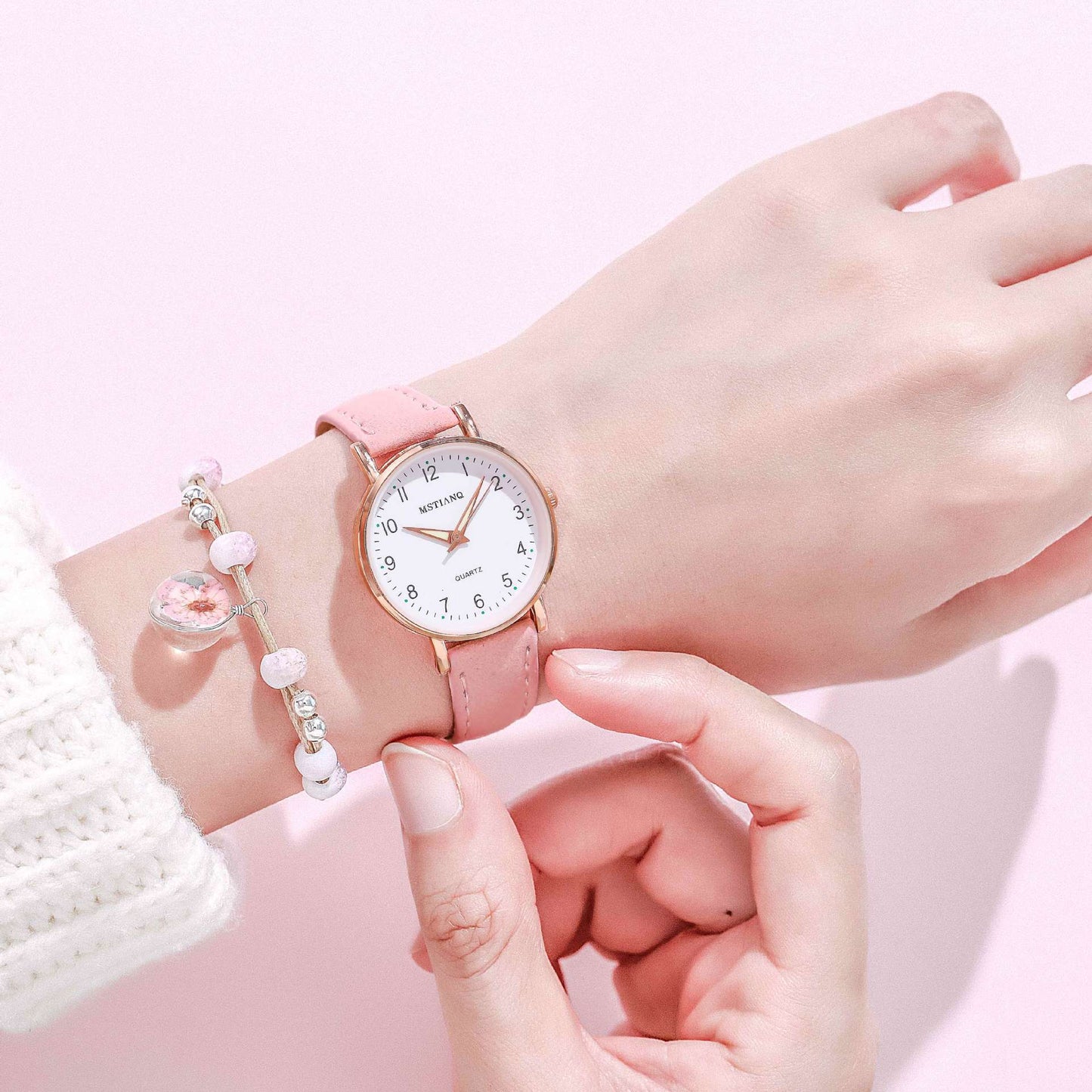 Reloj retro temperamento mujer