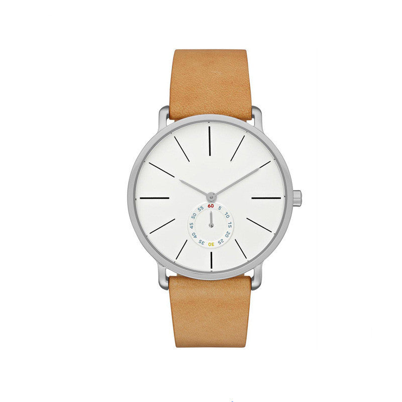 Simple And Elegant Men's Retro Casual Literary Watch