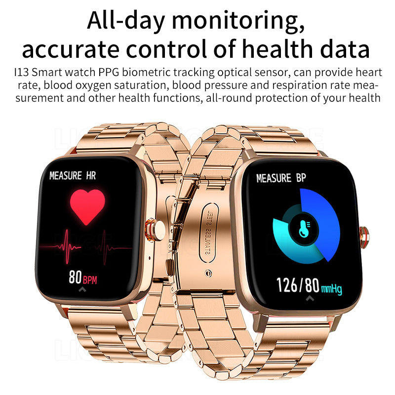 Reloj deportivo inteligente con monitorización de la salud del sueño para correr, pulsera ligera e impermeable